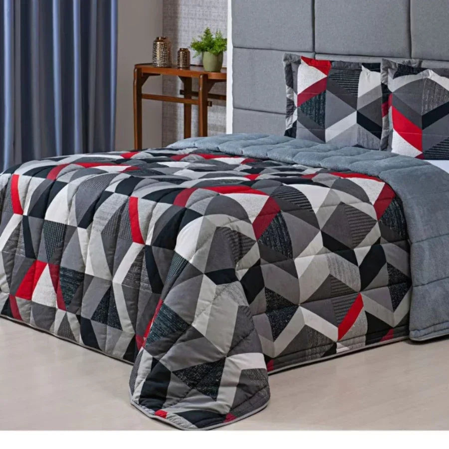 Edredom Casal Padrão Dupla Face