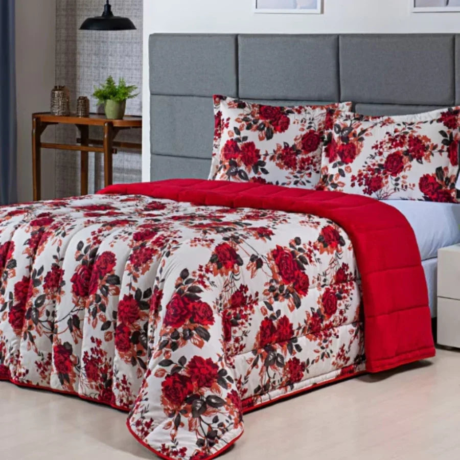 Edredom Casal Padrão Dupla Face