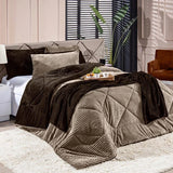 Kit  3 Peças Coberdrom King Denver