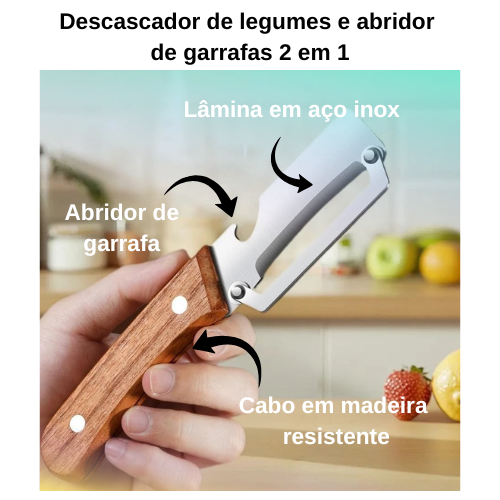 Descascador Multifuncional Cmof™ 2 em 1 – 50% OFF