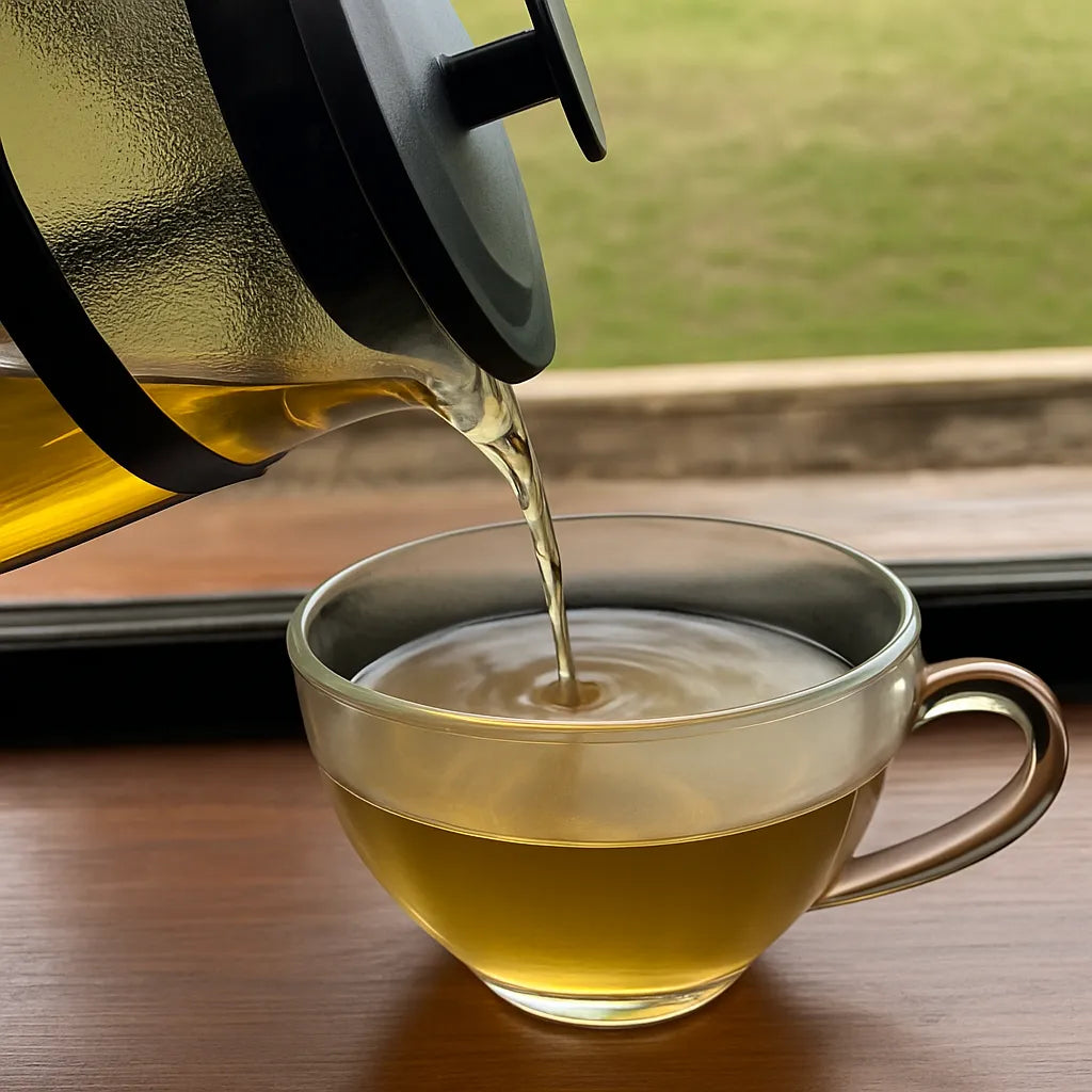 Cafeteira Prensa Francesa em Vidro com Filtro Inox