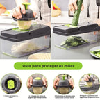 Cortador e Fatiador de Legumes Multifuncional 16 em 1