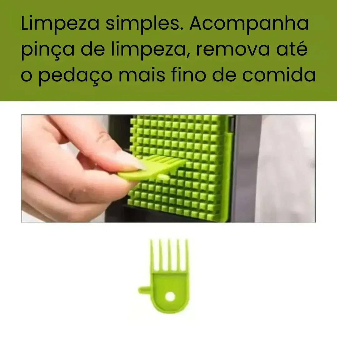 Cortador e Fatiador de Legumes Multifuncional 16 em 1