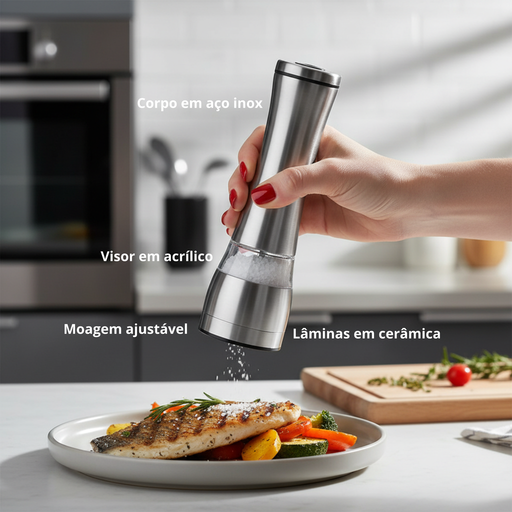 Moedor Premium Inox GourmetPro - 40% OFF