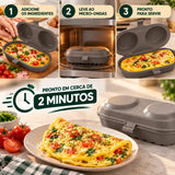 Omeleteira Para Micro-Ondas Casa Ella 🍳 | Frete Grátis 🚚