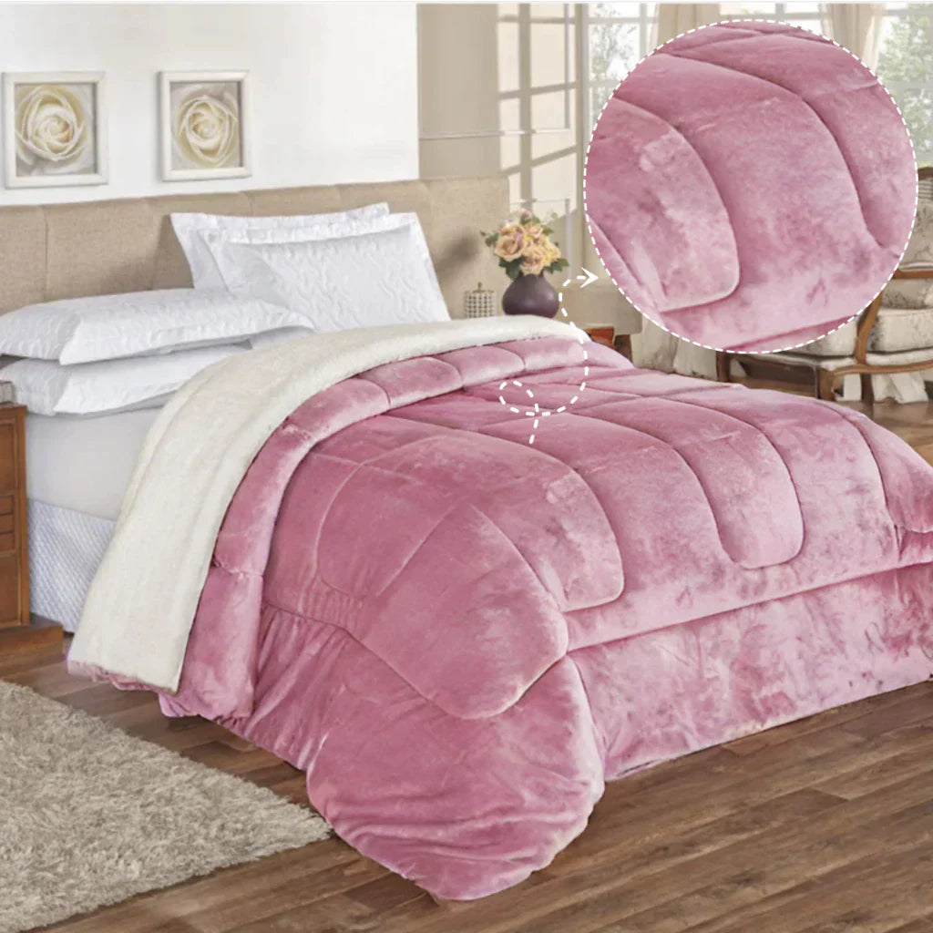 Edredom Sherpa Queen 2.40x2.20