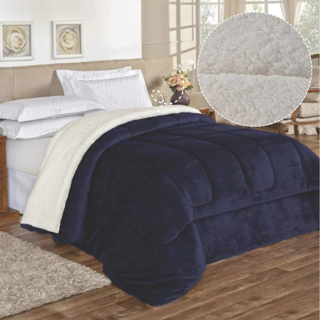 Edredom Sherpa Queen 2.40x2.20