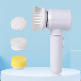 Escova Elétrica de Limpeza 5 em 1 Sem Fio