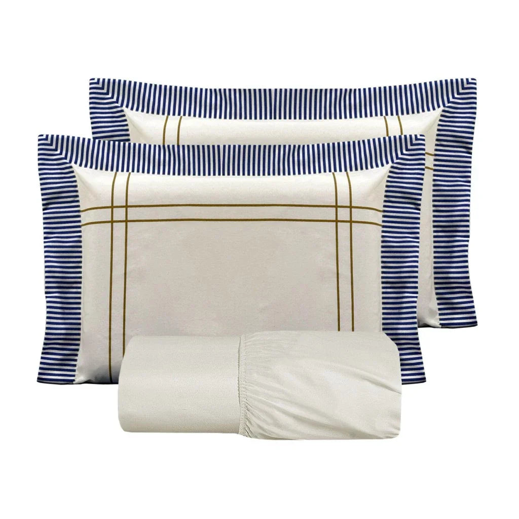 Kit COMPLETO 09 Peças EDREDOM + COBRE LEITO + LENÇOL