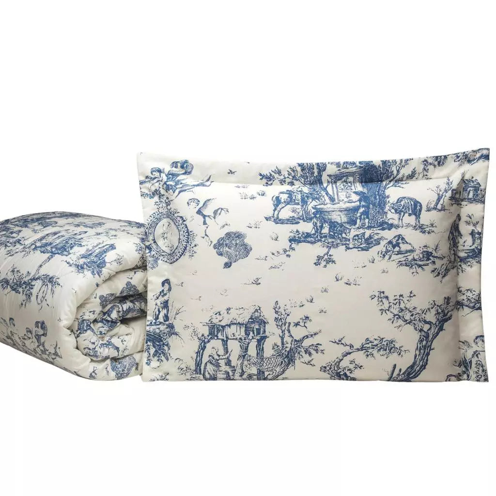 Kit COMPLETO 09 Peças EDREDOM + COBRE LEITO + LENÇOL