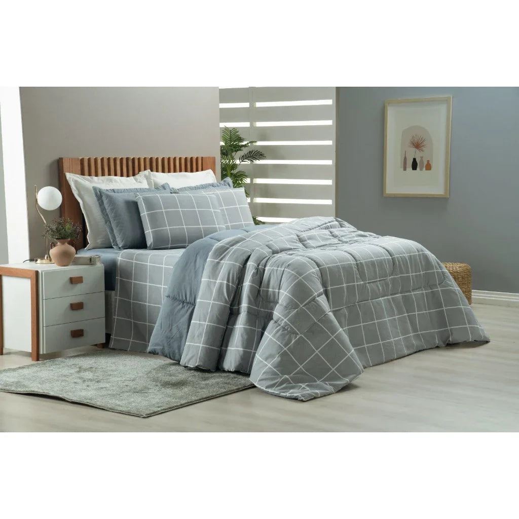 Edredom Avulso Dupla Face 400 fios