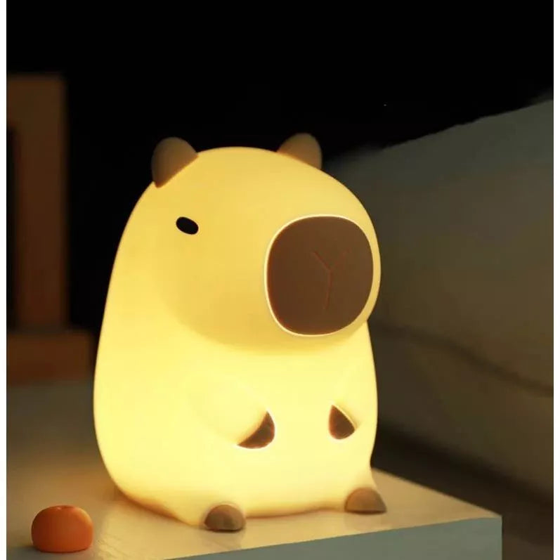 Luminária Capybara em Silicone Sleep Night