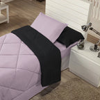 Kit Edredom Solteiro Dupla Face 4 Peças