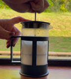 Cafeteira Prensa Francesa em Vidro com Filtro Inox