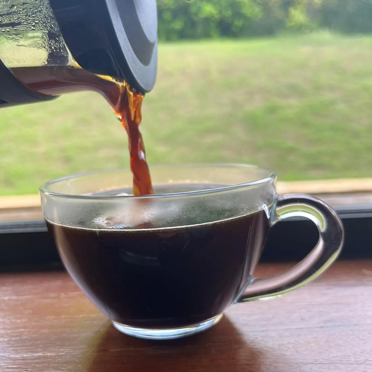 Cafeteira Prensa Francesa em Vidro com Filtro Inox