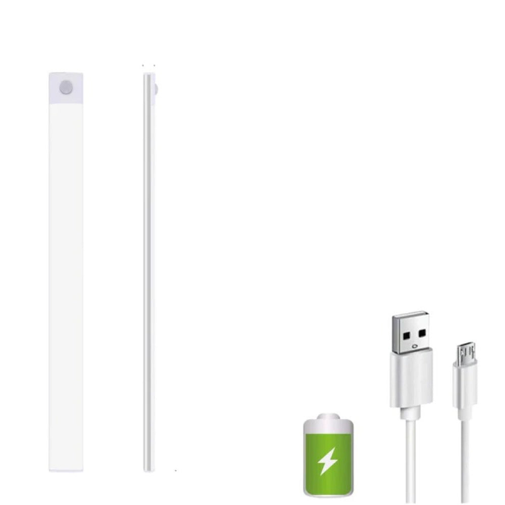 Luminária Inteligente LED com Sensor de Movimento USB Recarregável