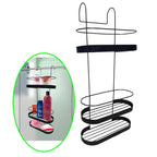 Suporte Porta Shampoo 3 Andares Preto