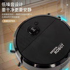 Robô Varredora/Aspirador De Pó  Automática 3 Em 1 Limpeza Doméstica Robótico Inteligente E Silencioso