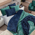 Kit  3 Peças Coberdrom King Denver