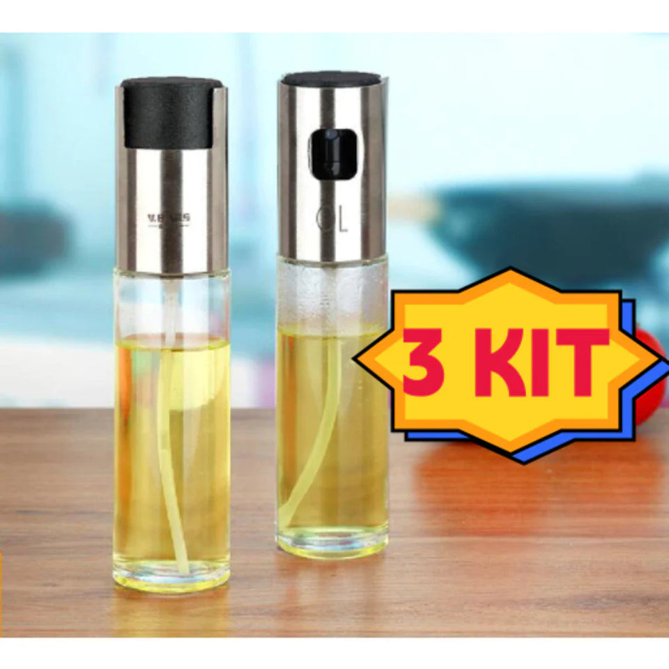 Borrifador Spray para Azeite e Vinagre em Vidro - Sprenagre [COMPRE 1 LEVE 3]