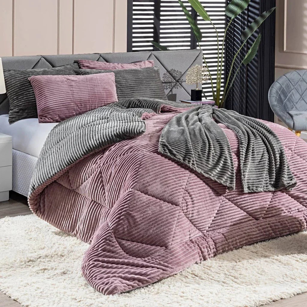 Kit  3 Peças Coberdrom King Denver